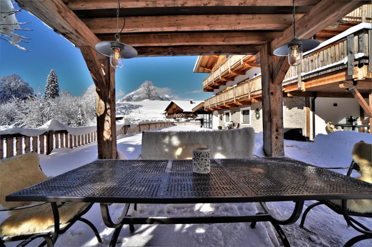 Ferienwohnung Der Trueferhof Ehrwald Exterior foto
