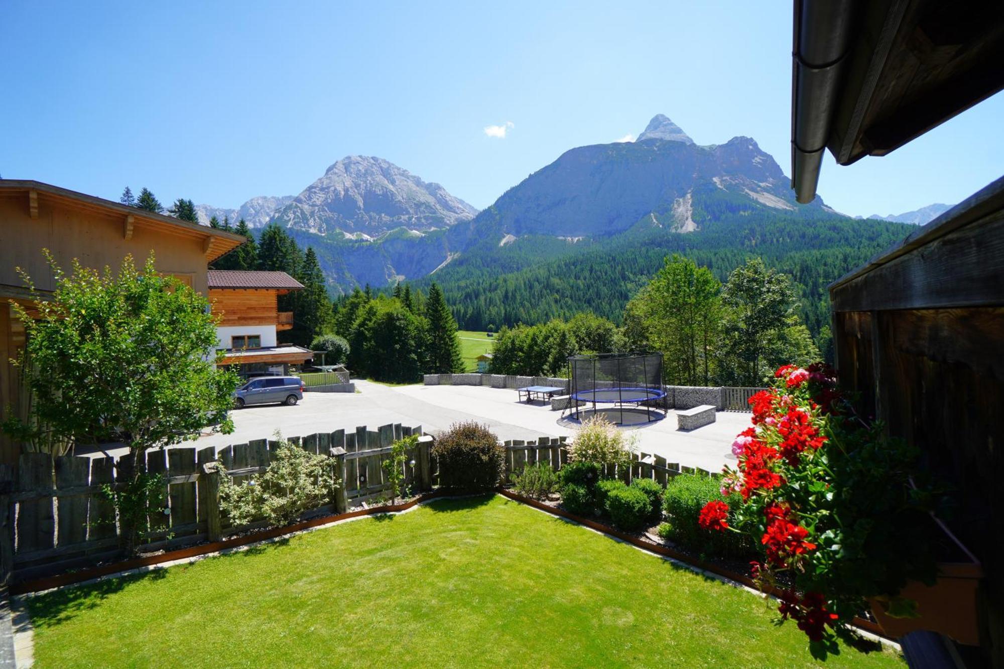 Ferienwohnung Der Trueferhof Ehrwald Exterior foto